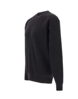 FILIPPO DE LAURENTIIS Maglia in lana merino extrafine BLACK Uomo 