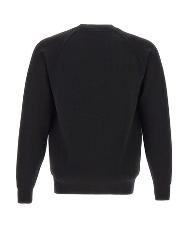 FILIPPO DE LAURENTIIS Maglia in lana merino extrafine BLACK Uomo 