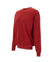 FILIPPO DE LAURENTIIS Maglia in lana merino superfine RED Uomo 