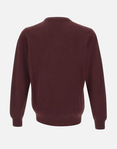 FILIPPO DE LAURENTIIS Maglia in lana e cashmere RED Uomo 