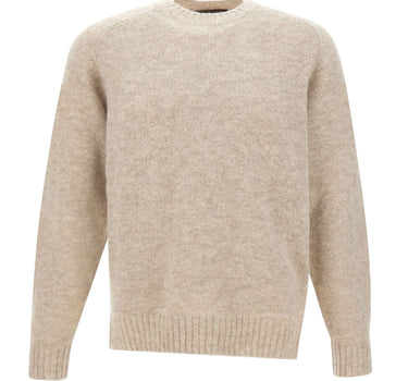 FILIPPO DE LAURENTIIS Maglia in lana e alpaca BEIGE Uomo 