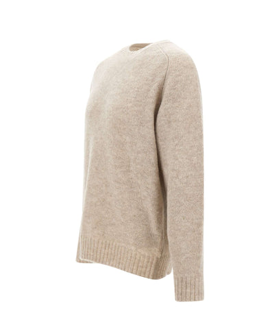 FILIPPO DE LAURENTIIS Maglia in lana e alpaca BEIGE Uomo 