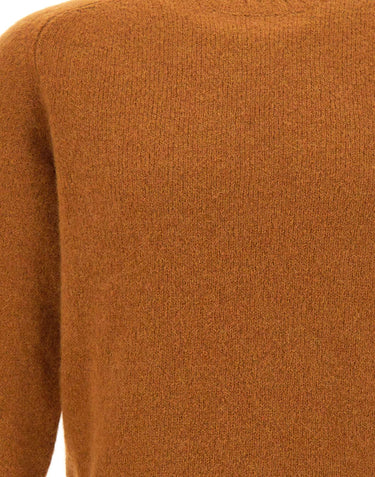 FILIPPO DE LAURENTIIS Maglia in lana e alpaca ORANGE Uomo 