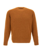 FILIPPO DE LAURENTIIS Maglia in lana e alpaca ORANGE Uomo 