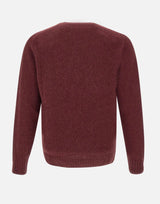 FILIPPO DE LAURENTIIS Maglia in lana e alpaca RED Uomo 