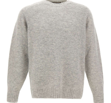 FILIPPO DE LAURENTIIS Maglia in lana e alpaca GREY Uomo 