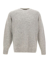 FILIPPO DE LAURENTIIS Maglia in lana e alpaca GREY Uomo 