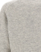 FILIPPO DE LAURENTIIS Maglia in lana e alpaca GREY Uomo 