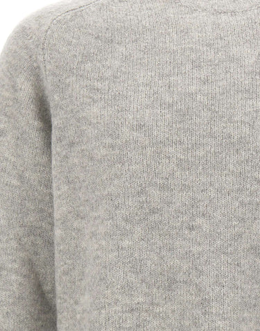 FILIPPO DE LAURENTIIS Maglia in lana e alpaca GREY Uomo 