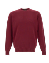 FILIPPO DE LAURENTIIS Maglia in lana e cashmere RED Uomo 