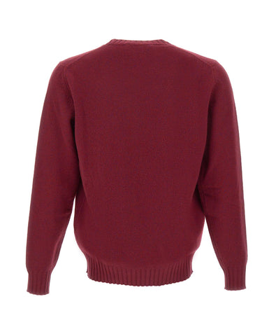 FILIPPO DE LAURENTIIS Maglia in lana e cashmere RED Uomo 