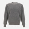 FILIPPO DE LAURENTIIS Pullover  in lana e cashmere GREY Uomo 
