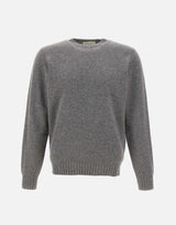 FILIPPO DE LAURENTIIS Pullover  in lana e cashmere GREY Uomo 