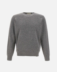FILIPPO DE LAURENTIIS Pullover  in lana e cashmere GREY Uomo 