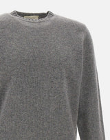 FILIPPO DE LAURENTIIS Pullover  in lana e cashmere GREY Uomo 
