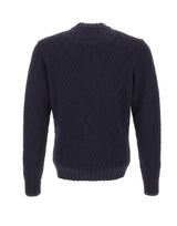 FILIPPO DE LAURENTIIS Maglia in lana merino extrafine BLUE Uomo 