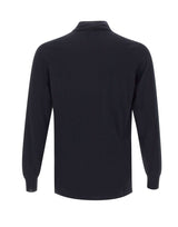 FILIPPO DE LAURENTIIS Maglia in cotone e cashmere BLUE Uomo 