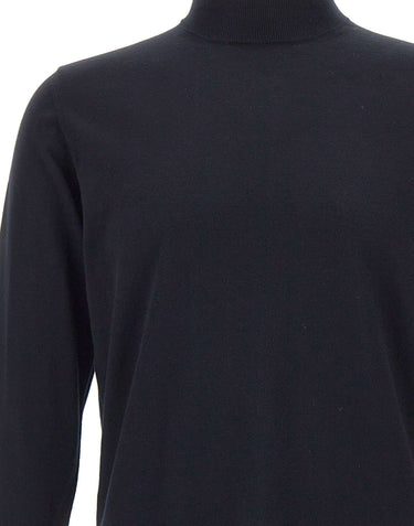 FILIPPO DE LAURENTIIS Maglia in cotone e cashmere BLUE Uomo 