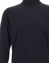 FILIPPO DE LAURENTIIS Maglia in cotone e cashmere BLUE Uomo 