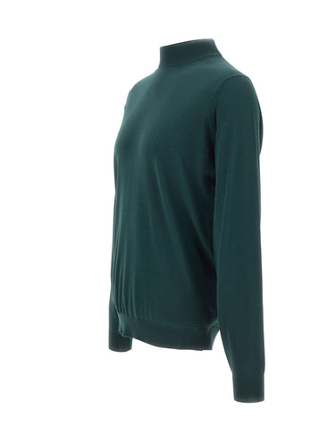 FILIPPO DE LAURENTIIS Lupetto in lana merino GREEN Uomo 