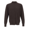FILIPPO DE LAURENTIIS Maglia in lana merino BROWN Uomo 