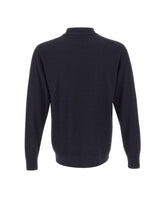 FILIPPO DE LAURENTIIS Maglia in lana merino BLUE Uomo 