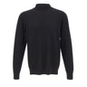 FILIPPO DE LAURENTIIS Maglia in lana merino BLACK Uomo 