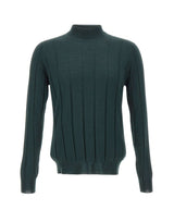 FILIPPO DE LAURENTIIS Lupetto in lana a maxi coste GREEN Uomo 