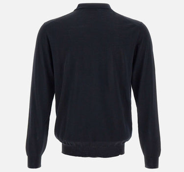 FILIPPO DE LAURENTIIS Maglia in lana merino BLUE Uomo 