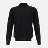 FILIPPO DE LAURENTIIS Maglia in lana merino BLACK Uomo 
