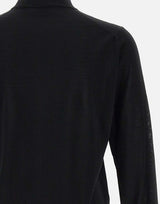 FILIPPO DE LAURENTIIS Maglia in lana merino BLACK Uomo 