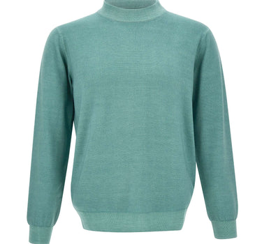 FILIPPO DE LAURENTIIS Maglia in lana merino GREEN Uomo 