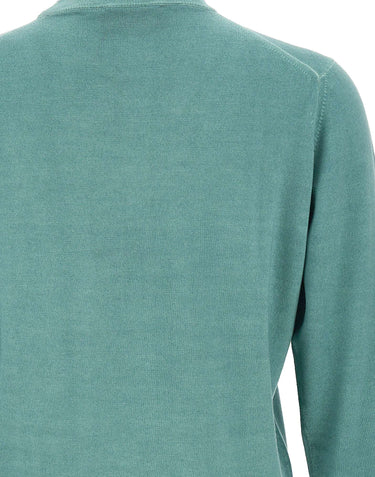 FILIPPO DE LAURENTIIS Maglia in lana merino GREEN Uomo 