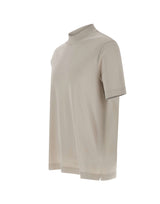 FILIPPO DE LAURENTIIS T-shirt a collo alto in cotone WHITE Uomo 