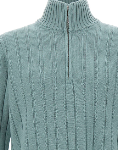 FILIPPO DE LAURENTIIS Maglia a collo alto GREEN Uomo 