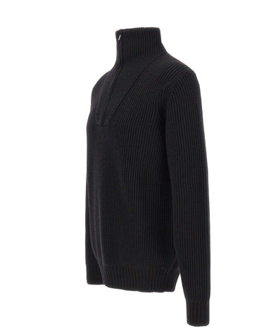 FILIPPO DE LAURENTIIS Maglia a collo alto BLACK Uomo 