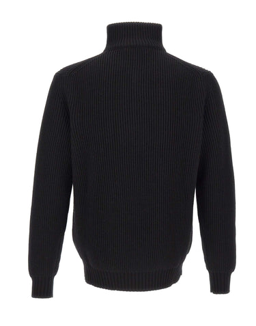 FILIPPO DE LAURENTIIS Maglia a collo alto BLACK Uomo 