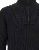 FILIPPO DE LAURENTIIS Maglia a collo alto BLACK Uomo 