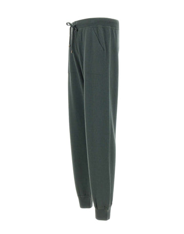 FILIPPO DE LAURENTIIS Pantaloni in lana e cashmere GREEN Uomo 
