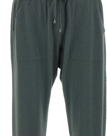 FILIPPO DE LAURENTIIS Pantaloni in lana e cashmere GREEN Uomo 