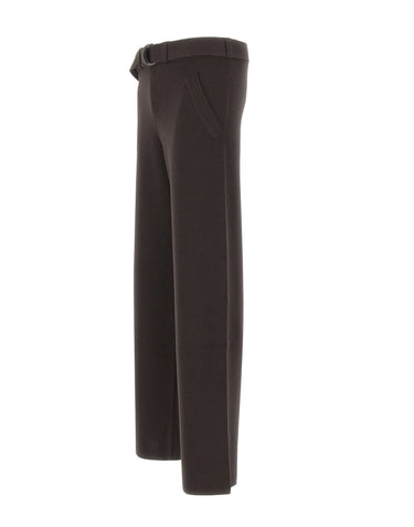 FILIPPO DE LAURENTIIS Pantalone in lana merino BROWN Uomo 