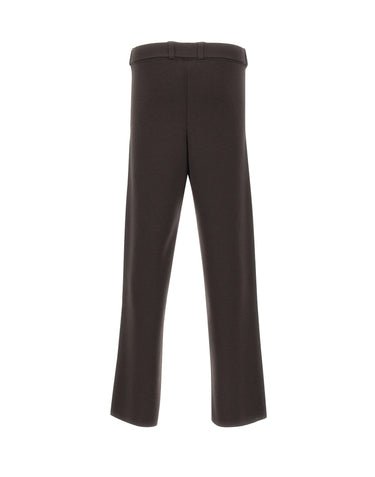 FILIPPO DE LAURENTIIS Pantalone in lana merino BROWN Uomo 