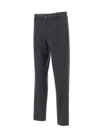 FILIPPO DE LAURENTIIS Pantaloni in lana e cashmere GREY Uomo 