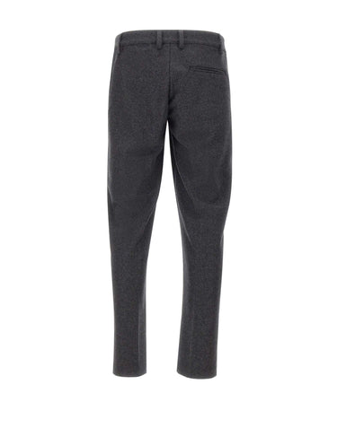 FILIPPO DE LAURENTIIS Pantaloni in lana e cashmere GREY Uomo 