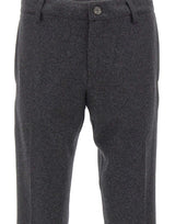 FILIPPO DE LAURENTIIS Pantaloni in lana e cashmere GREY Uomo 