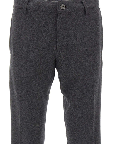FILIPPO DE LAURENTIIS Pantaloni in lana e cashmere GREY Uomo 