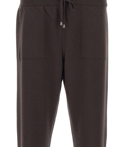 FILIPPO DE LAURENTIIS Pantalone in lana merino BROWN Uomo 