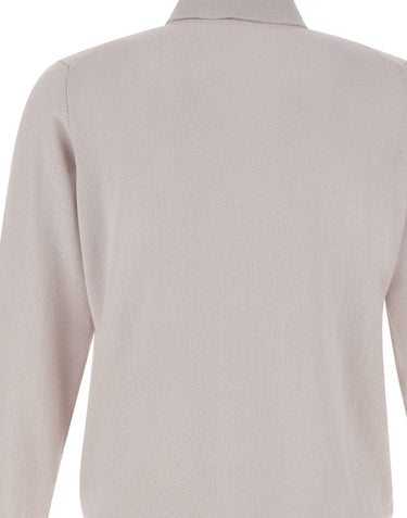FILIPPO DE LAURENTIIS Polo in cashmere GREY Uomo 