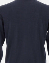 FILIPPO DE LAURENTIIS Polo lana e cashmere BLUE Uomo 