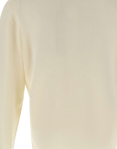 FILIPPO DE LAURENTIIS Polo skipper in lana merino WHITE Uomo 